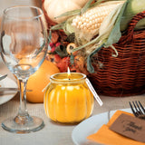Thanksgiving & Fall Candles,3Pcs Pumpkin Shaped Candles, Fall Scented Candle,Pumpkin Spice Scented Candle Set Of 3,Thanksgiving Gifts For Women,3 X 5Oz