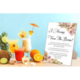 Baby Shower Game For A Message From The Bump,Wooden Baby Shower Game Sign With Stand,Boho Baby Shower Table Decorations,Baby Shower Welcome Sign,Party Favors Supplies,Gender Reveal Ideas,-1