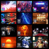 BD25R RGB Tube Light 25W Handheld Wand Full Color LED Video Light with App DMX Control