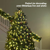 C6 Battery Operated Christmas Lights 60 Led 20Ft String Lights With 8 Modes, Auto Timer, Waterproof For Indoor Outdoor C