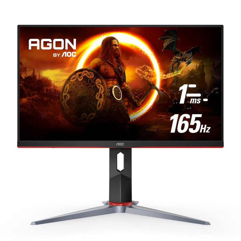 Q27G2S 27" Gaming Monitor, Qhd 2K 2560X1440, 165Hz 1Ms, G-Sync Compatible, Hei