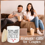 Valentines Day Gifts For Her Wife Girlfriend - Vanilla Lavender Romantic Candles 10 Oz - Engagement Gifts For Her Women, I Love You Anniversary Wedding Gift, Husband Birthday Gift For Him