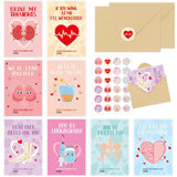 Funny Medical Valentines Day Cards: 24 Pcs Valentine Card For Nurses Coworkers, Healthcare Pun Valentine'S Day Cards With Envelopes & Stickers, Cute Nurse Doctor V-Day Gifts For Office Hospital