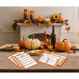 Thanksgiving Friendly Feud Game, Family Friendly Quiz, Family Game Night, Feud Trivia Quiz, Thanksgiving Trivia For Holiday Party, Fall Party Supplies - Egj01