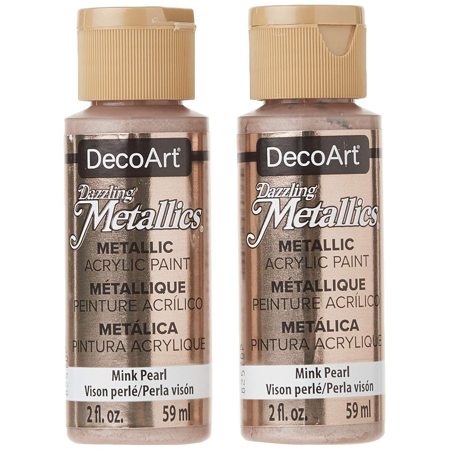 Dazzling Metallics Acrylic Paint 2oz-Mink Pearl