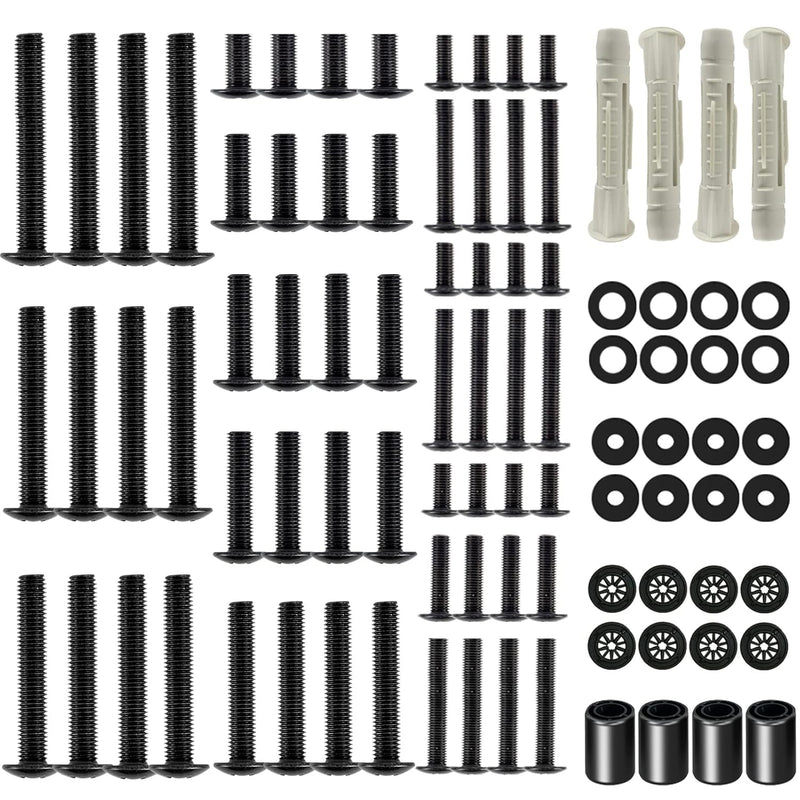 Universal Tv Mounting Hardware Kit, Fits Tvs Up To 80 Inch, Includes M4 M5 M6