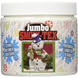 DecoArt Snow-Tex - 2 Pack 16oz White Dimensional Paint On Fake Snow Paste for Christmas Decorations & Party Decorations - Faux Snow Decoration Craft Supplies - Realistic Snow Blanket Effect & E-Book
