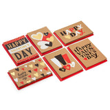 Hallmark Valentines Day Cards Assortment, Gold Foil Kraft (36 Cards and Envelopes)