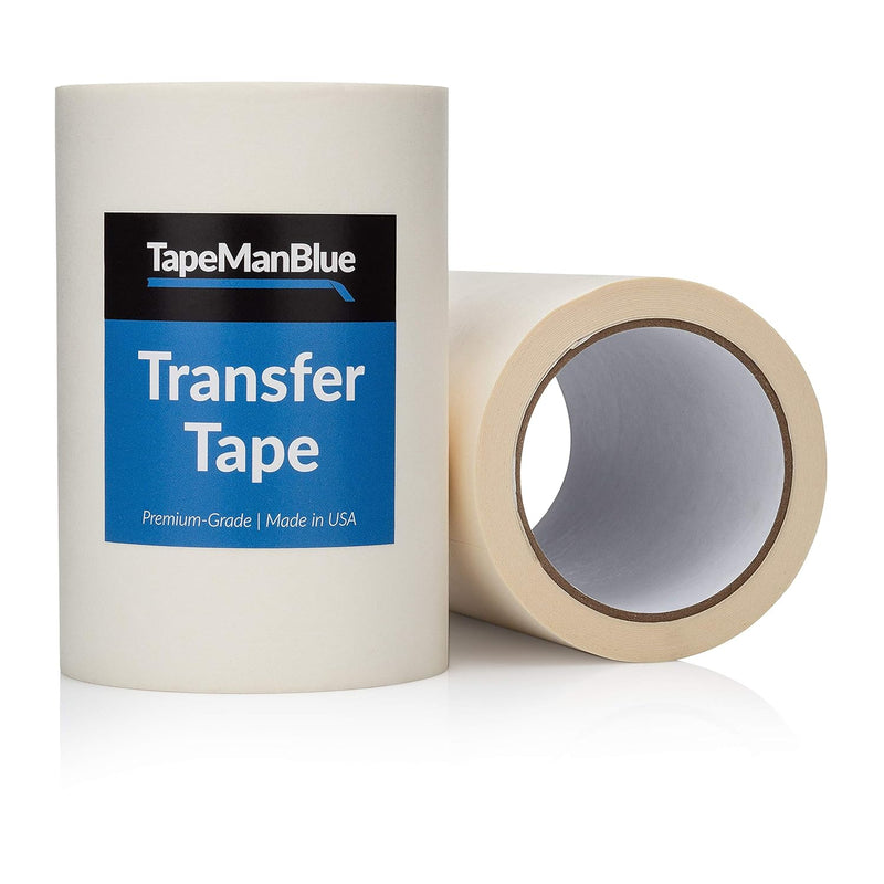 Transfer Tape For Vinyl, 6 Inch X 100 Feet, Paper With Medium-High Tack Layfla