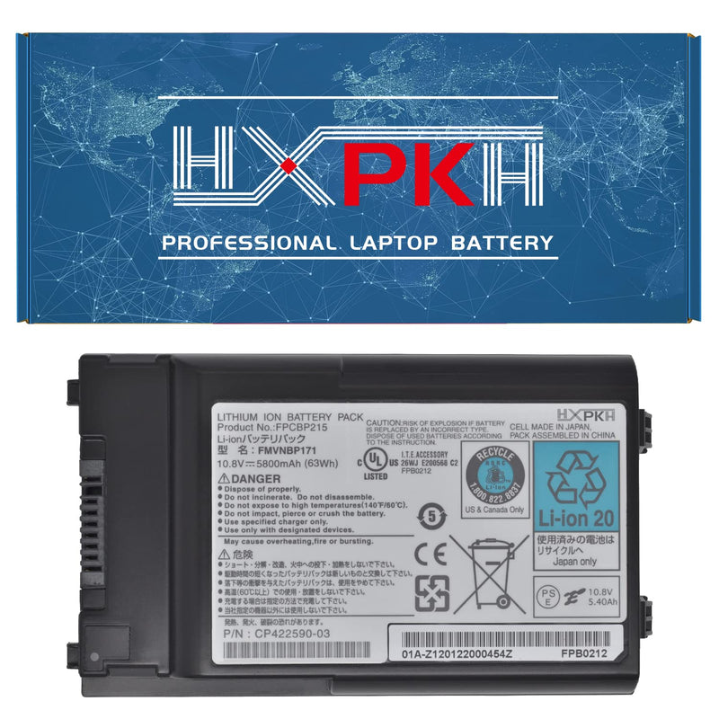 Fpcbp215 Fmvnbp171 Fpcbp200 Fmvnbp179 Fmvnbp200 Fpcbp280 Laptop Battery For Fu