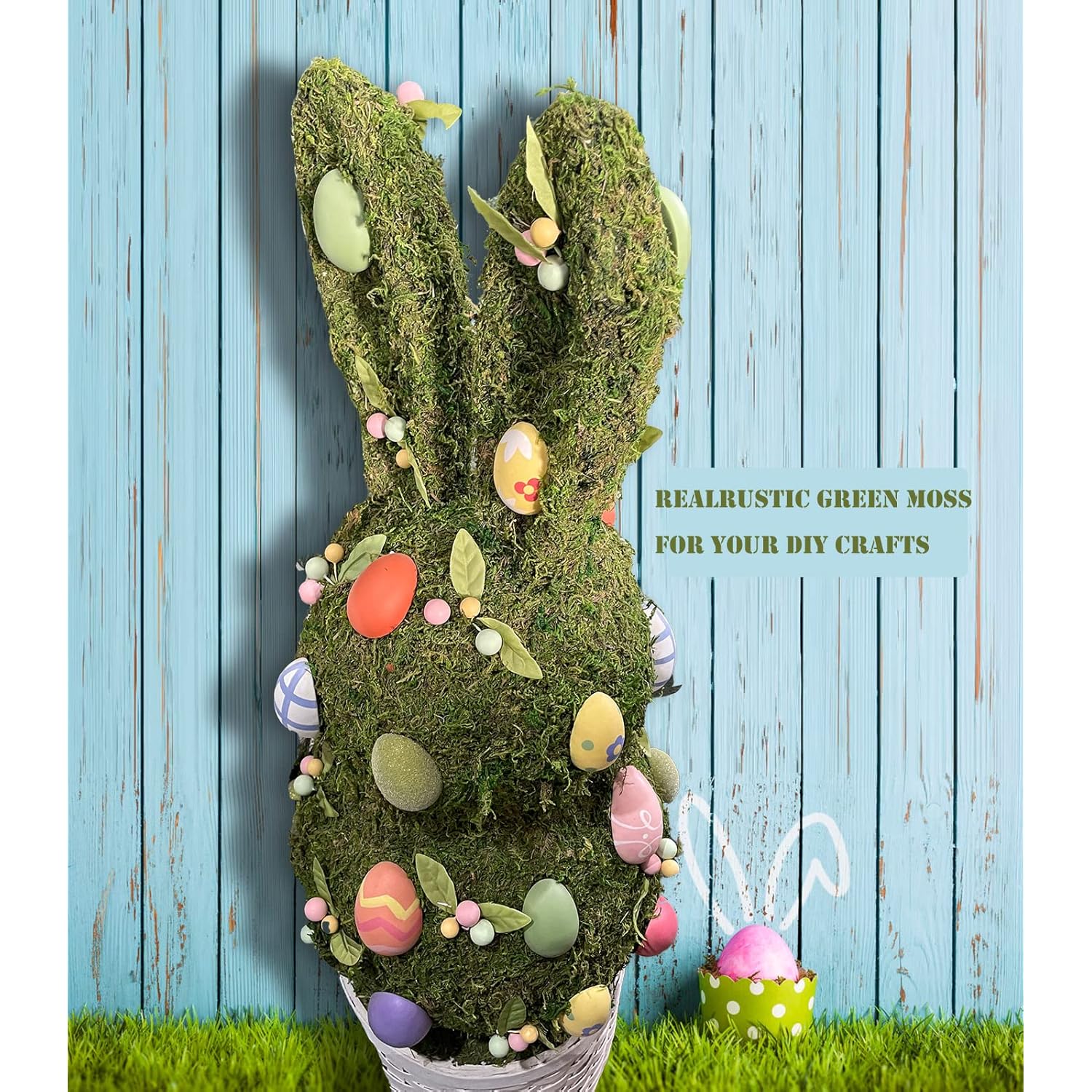 4.1Oz Fake Moss For Potted Plants And Fake Plants - Artificial Moss For Planters And Home Decor