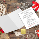 Funny Snoring Valentines Day Card For Husband, Happy Valentine’S Day Card Gift For Boyfriend, There’S No One Else