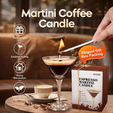 Espresso Martini Candle Gifts For Women Men, Coffee Scented Unique Gift For Espresso Lovers, Soy Wax Candles For Coffee Bar, Home Decor For Mother, Birthday, Christmas
