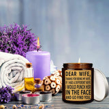 Valentine'S Day Gifts For Wife From Husband - Wife Valentines Day Gift - Gift For Women, I Love You Gifts For Her- Lavender Scented Candles
