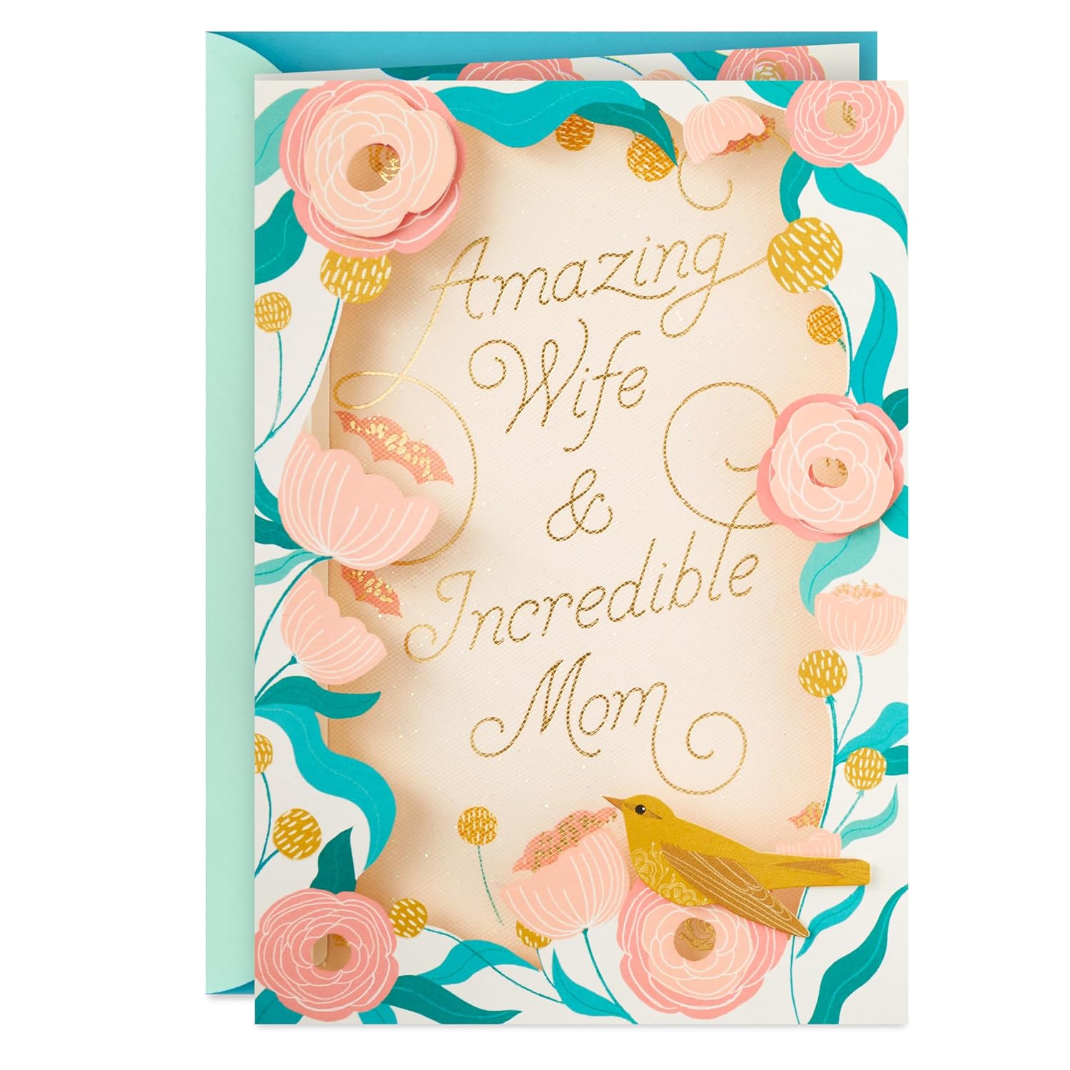 Hallmark Mothers Day Card for Wife (Incredible Mom)