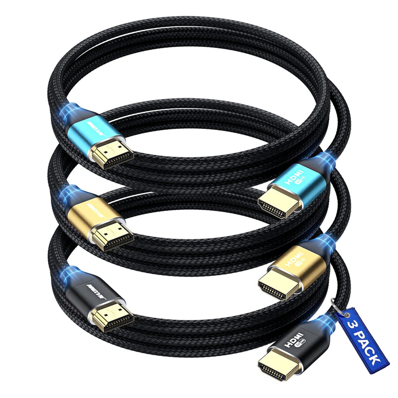 HDMI Cable 8k (Maximm Cable’s New Upgraded Design) HDMI 2.1, 3ft, Certified 48