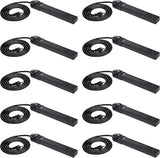 10 Pack 6 Outlet Surge Protector Power Strip 790 Joules 6FT Extension Cord with Circuit Breaker Black