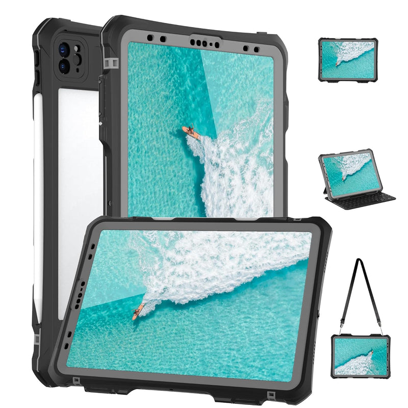 For Ipad Pro 11 Inch Waterproof Case 2022/2021/2020/2018(4Th/3Rd/2Nd/1St),360