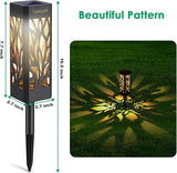 8 Pack Upgraded Bright Solar Pathway Lights Bigger Size Waterproof Garden Landscape Lights