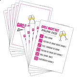 Girls Night Party Game - Ladies Night Pack For Women - Fun Bridal Shower Or Bachelorette Party Games For Adults - 30 Game Cards