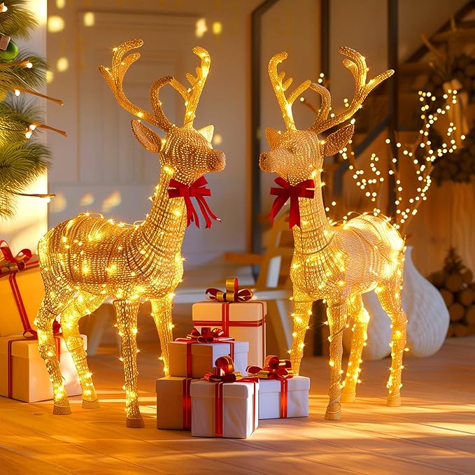 33FT Plug In Fairy Lights 100 LED Warm White Waterproof Silver Wire String Lights for Wedding Patio Indoor Outdoor Decor