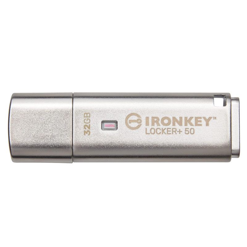 Ironkey Locker+ 50 32Gb Encrypted Usb Flash Drive | Usb 3.2 Gen 1 | Xts-Aes Pr