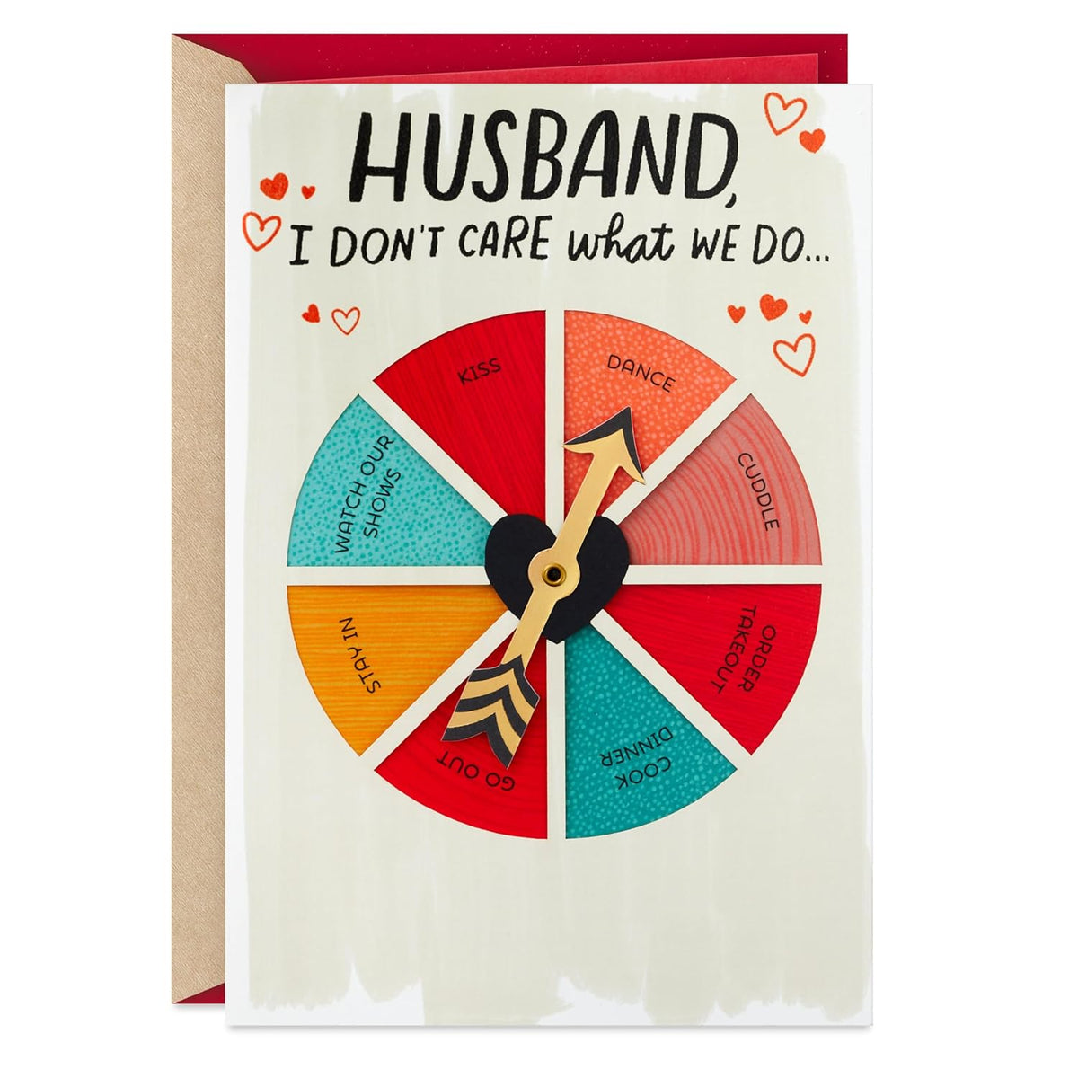 Hallmark Valentine's Day Card for Husband (What We Do Spinner)