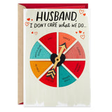 Hallmark Valentine's Day Card for Husband (What We Do Spinner)