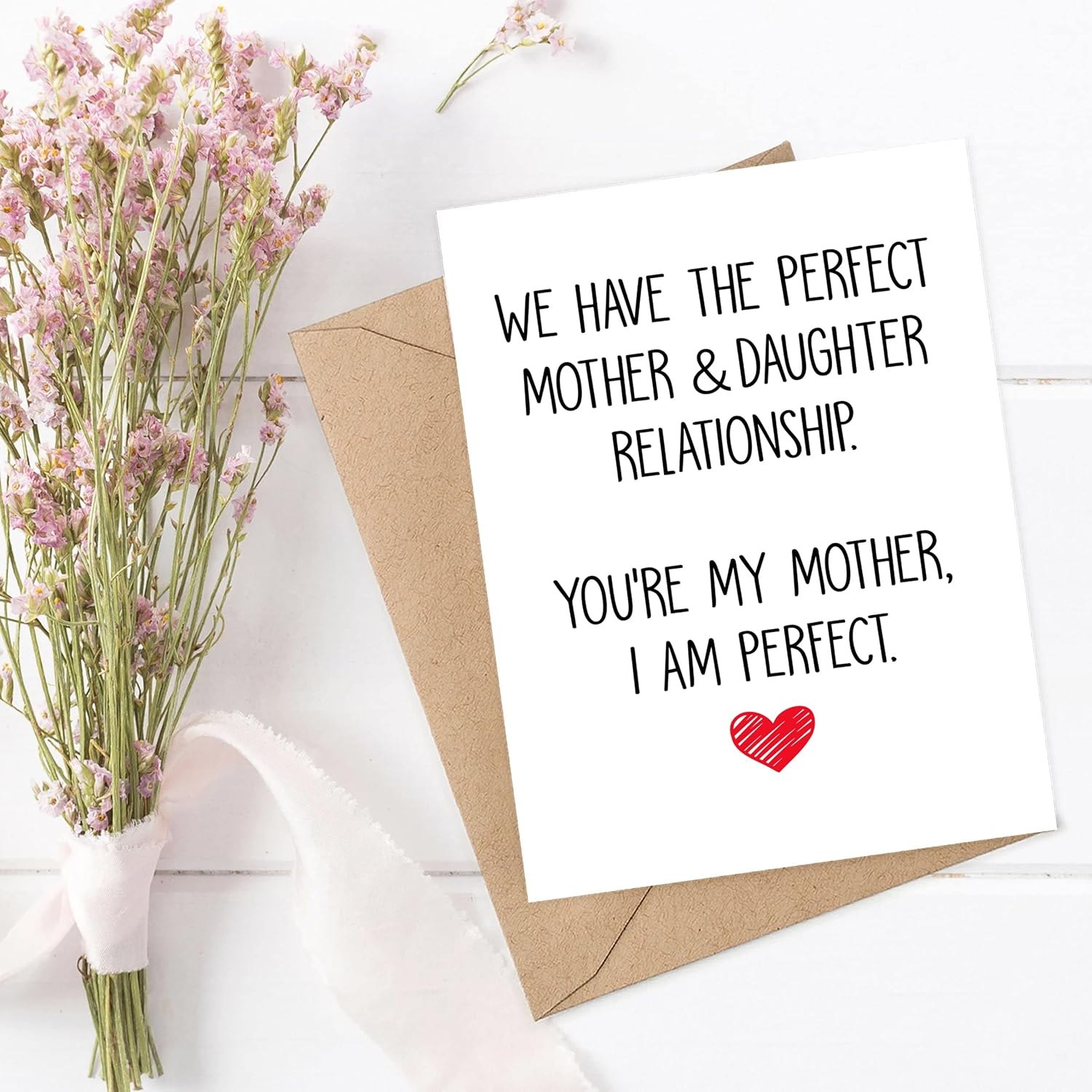 Mothers Day Card From Daughter - Card For Mom - Mom Birthday Card - Funny Mothers Day Card - Funny Card For Mom - Mom Card - Mom Card From Son