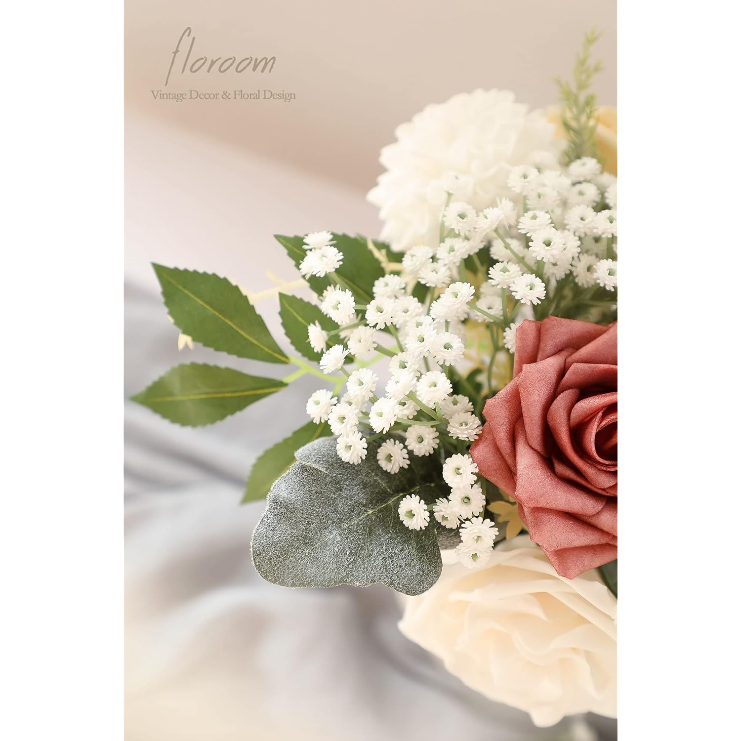 18Pcs Artificial Babys Breath Gypsophila Greenery Sprays, Real Touch White Fake Flowers For Wedding Bouquets Centerpieces Floral Arrangements And Decorations