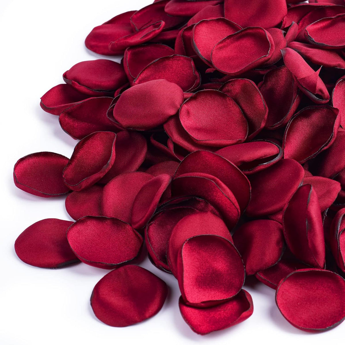 400 Pcs Silk Rose Petals Burgundy Red Flower Petals For Romantic Night, Weddings Aisle Centerpieces, Table, Party, Home Decoration, Romantic Night Decoration,Valentine'S Day Decoration