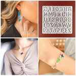 Resin Earring molds for Jewelry, Alphabet Resin molds Mini Letter Number, Silicone Mold