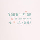 Hallmark Baby Card for New Grandparents (Warm and Cuddly) Welcome New Grandbaby, Congratulations