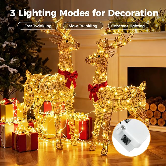 24 Pack Battery Operated Fairy Lights 7FT 20 LED Warm White Twinkle String Lights 3 Modes Waterproof Silver Wire for Mason Jars Wedding Party Christmas Decor