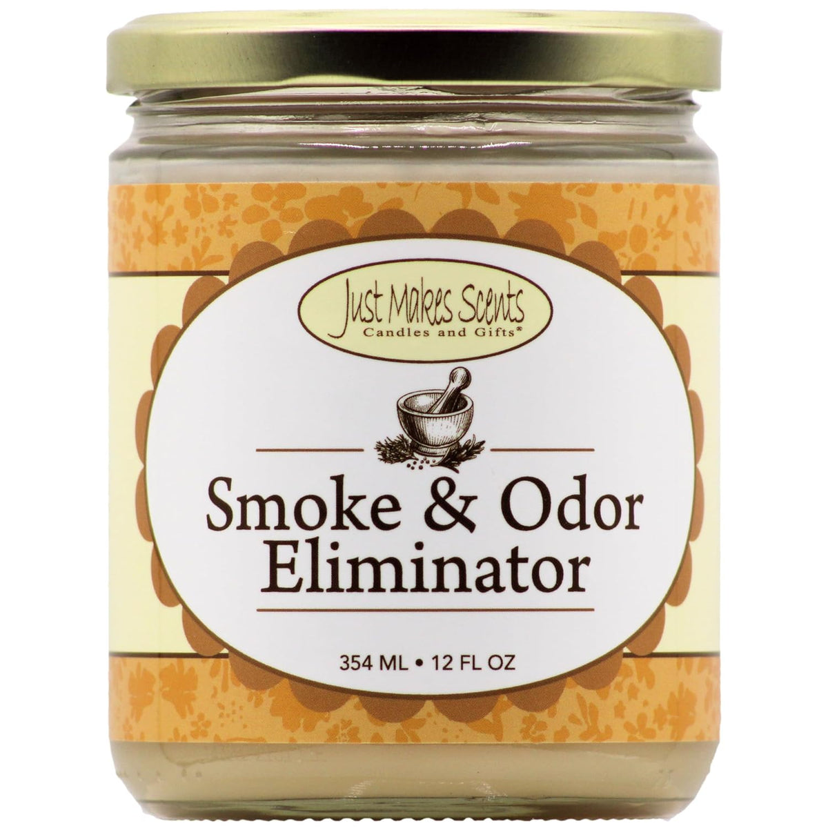 Smoke And Odor Eliminator Candle - Original Scent - Blended Soy Wax By (12 Oz)