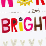 Hallmark Pop Up Valentines Day Card (Make the World Brighter)