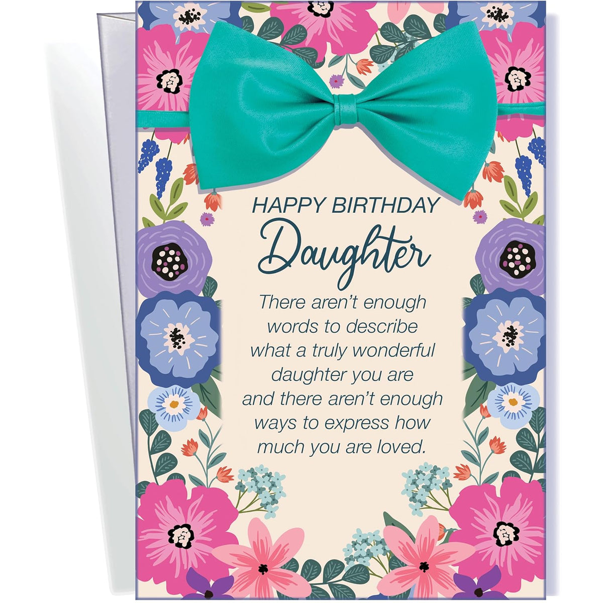- Daughter Birthday Card - Made In Chicago - Perfect Size: Opens To A Generous 10?× 7.75? - Beautiful - 95210