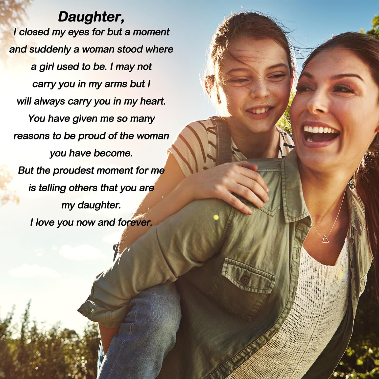 Lovely Daughter Cards From Mom, Valentines Day Birthday Card For Daughter, Daughters Gifts From Mom, Happy Birthday Daughters Card Gifts Ideas With Envelopes, College Gift For Teen Girls Daugh Ter