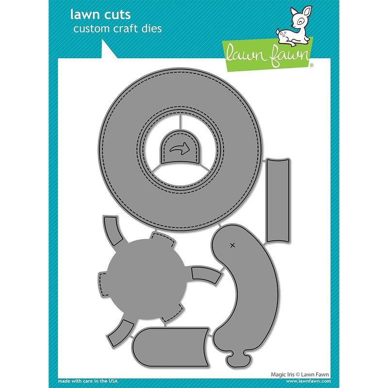 Lawn Cuts Custom Craft Die-Magic Iris -Lf2238