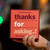 Thanks For Asking..! Triva Game , Red