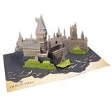 Harry Potter Hogwarts Castle Pop-Up Card - Deluxe Handcrafted Pop Up Card - All Occasions, Blank Inside - 5 X 7