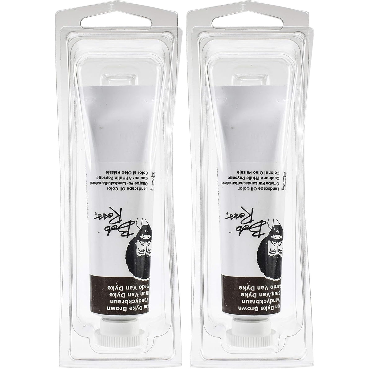 Bob Ross Landscape Oil Paint 37ml-Van Dyke Brown, 1.25 Fl Oz (Pack of 2)
