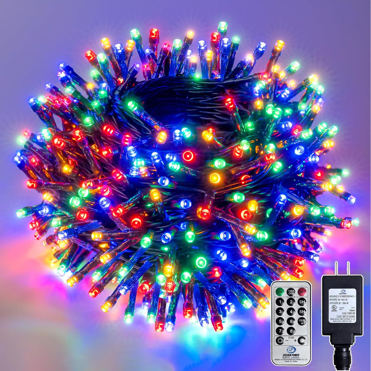 140Ft Christmas Lights Indoor Outdoor Waterproof, 400 Led 8 Modes Warm Twinkling String Lights For Room Decorations, Ide