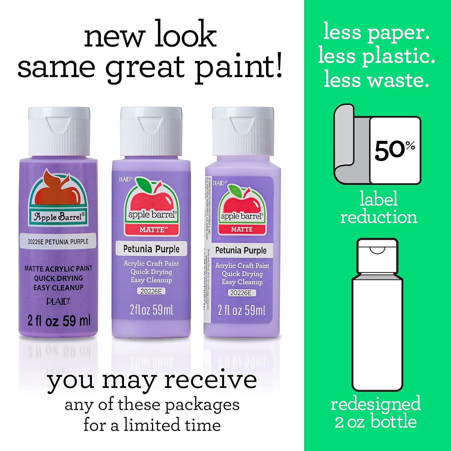 Apple Barrel Acrylic Paint, Burnt Umber, 2 oz Bottles, Set of 3, 20512EA