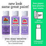 Apple Barrel Acrylic Paint, Burnt Umber, 2 oz Bottles, Set of 3, 20512EA