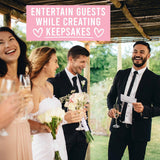 25 Wedding Advice Cards For The Bride And Groom, Rustic Bridal Shower Games For Guests, Guest Book Alternative, Card Boxes For Reception, Advice For The Bride Shower Games
