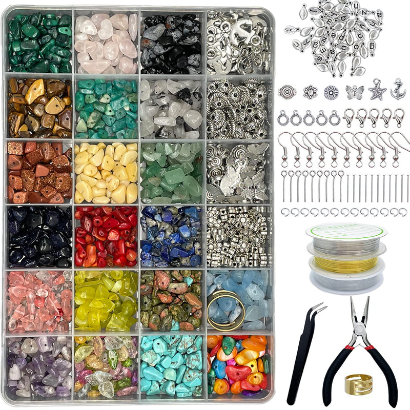 Jewelry Making Kit - 1587 Pcs Beads For Jewelry Making, Jewelry Making Supplie