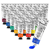 Oil Paint, 20 Colors*50Ml Largetubes, Professional Oil Based Paint With High Saturation, Creamy Texture, And Consistency,Art Supplies For Artists, Students, Beginners-A Set