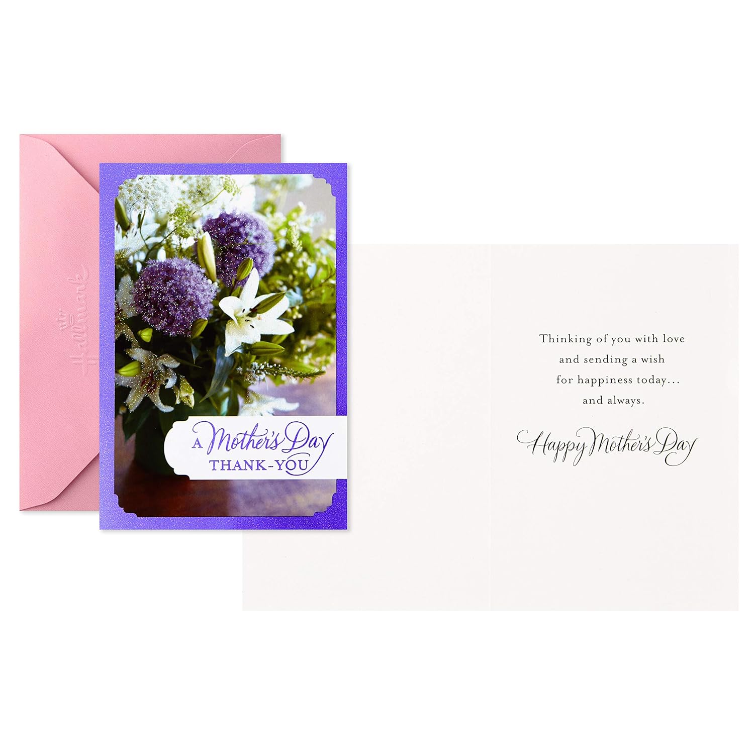 Hallmark Mothers Day Card Assortment, Mother's Day Thank You (6 Cards with Envelopes) (699MBC1209)