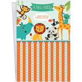 New Baby Card - Made In Usa - Envelope Included - Opens To 10" X 7.75" - Packaged In Extra Sturdy Mailer - 96248
